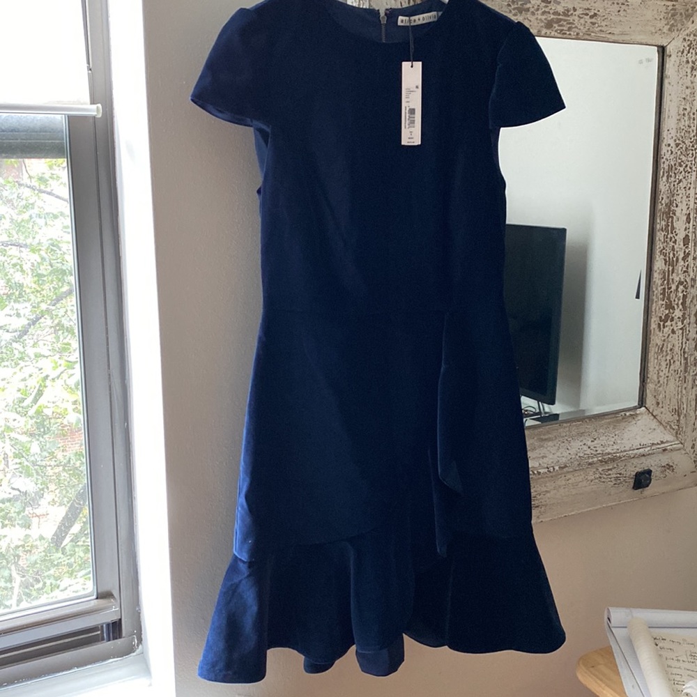 Alice+Olivia Navy dress